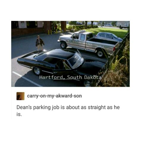 Supernatural Tumblr Textpost Destiel Cockles Funny Dean