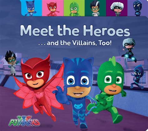 meet  heroes   villains  pj masks wiki fandom