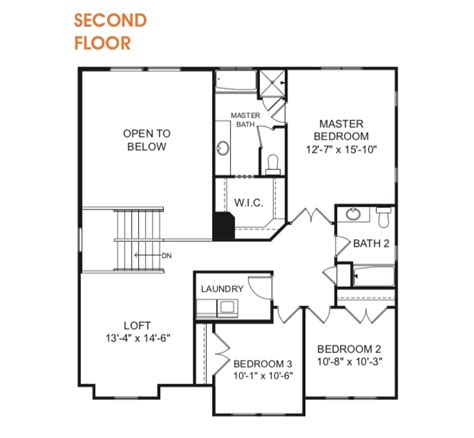 morgan floor plan   story home edge homes