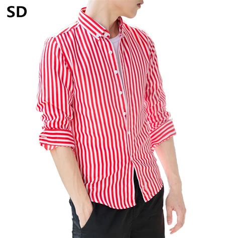 sd brand  mens dress shirts fashion long sleeve casual men shirt