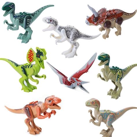 dinosaurios jurassic world coleccion compatibles  lego   en