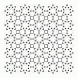 Tessellation Tessellations Islamic sketch template