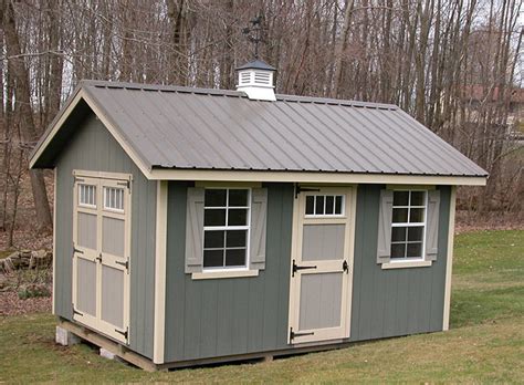 Amish Built Ez Fit Riverside Shed Alpine Structures In Ohio