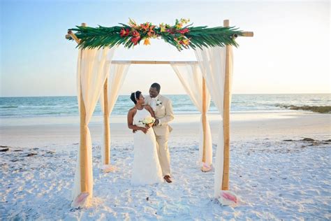 small beach weddings in florida all inclusive beach weddings