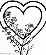 Coloring Pages Broken Hearts Print Getcolorings sketch template