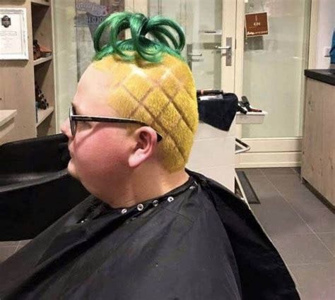 Wildest Hairdos Ever 33 Super Funny Memes Pineapple Haircut Funny