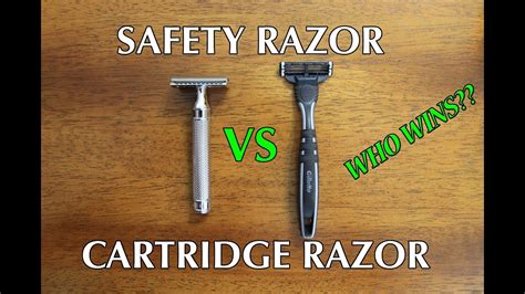 safety razor  cartridge razor  wins youtube