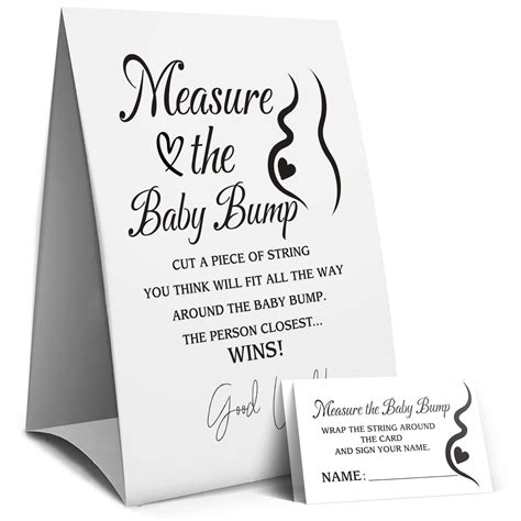 buy measure mommys belly sign baby shower sign measure  baby bump