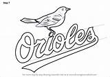 Orioles Baltimore Coloring Pages Oriole Logo Draw Drawing Step Mlb Tutorials Print Search Sports Getdrawings Again Bar Case Looking Don sketch template