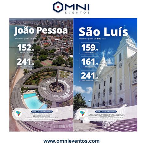 João Pessoa São Luís Rio De Janeiro E São Paulo A Partir