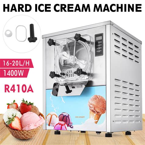 Vevor 18l H Commercial Soft Serve Ice Cream Maker 3 Flavors Ice Cream