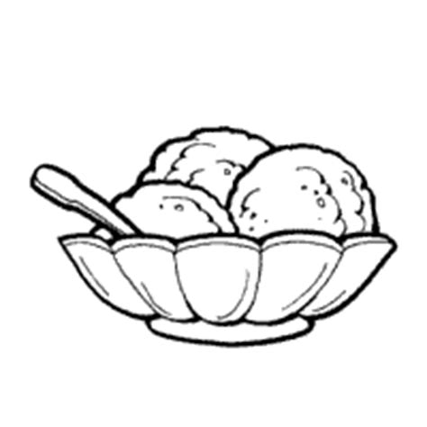 scoops  ice cream   dish coloring pages surfnetkids