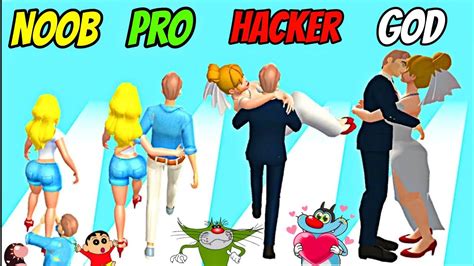 Noob Vs Pro Vs Hacker Vs God In Bestie Breakup Game Oggy Jack