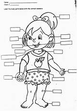 Body Coloring Human Pages Parts Getcolorings Authentic sketch template