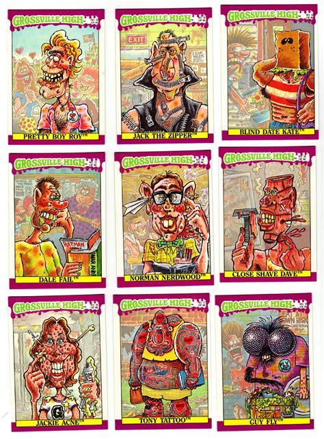 pictures  garbage pail kids cards