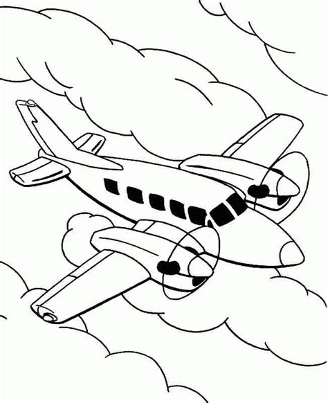 air transport coloring pages png  file