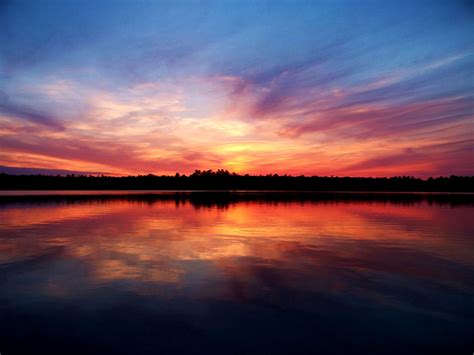 lake sunset  image full hd  atcoryb hd