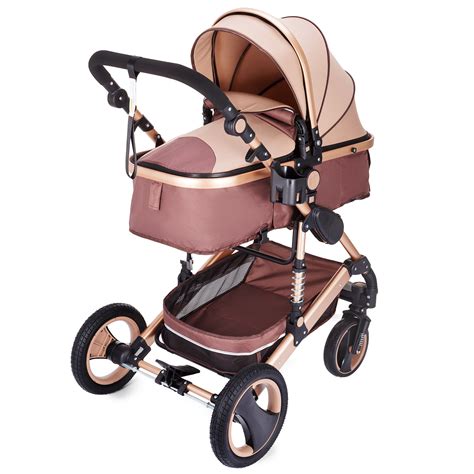 baby stroller    newborn foldable pushchair high landscape pram car