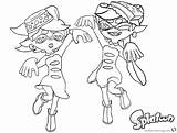 Splatoon Coloring Pages Marie Callie Printable Lineart Color Lovely Print Colouring Kids Deviantart Getcolorings Pa Template Comments sketch template