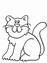 Katten Poezen Katze Poes Malvorlage Gatos Stimmen Gatitos Pintar sketch template