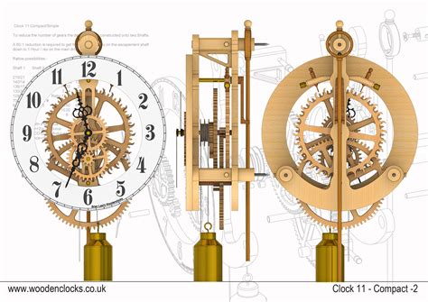 wooden gear clock wooden gears wood clocks woodworking images