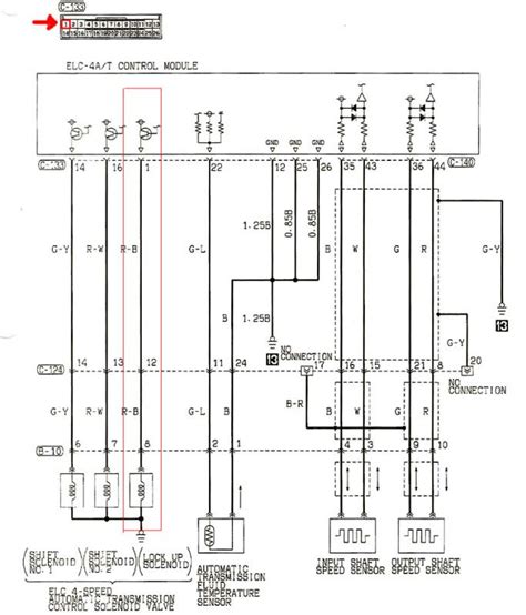 mitsubishi pajero  wiring diagram