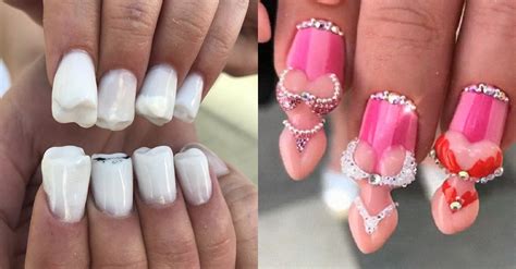 this nail artist has come up with some bizarre ideas like
