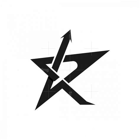 letter  star logo    star logo star logo design star logo