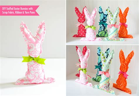 ruff draft diy stuffed easter bunnies anders ruff custom designs llc