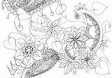 Flower Vine Coloring Pages Drawn Getcolorings Getdrawings sketch template