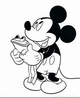 Mickey Pages Mouse Coloring Gangster Printable Getcolorings sketch template