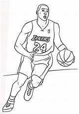 Kobe sketch template