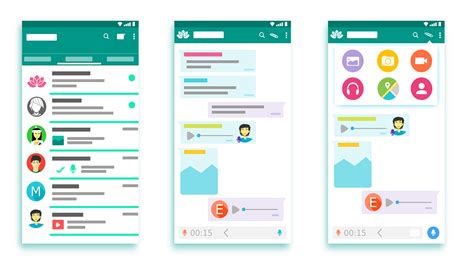 vector graphic whatsapp interface apps android  image  pixabay