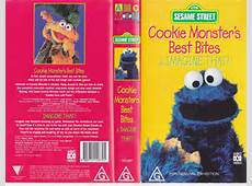 SESAME STREET COOKIE MONSTER BEST BITES ABC VIDEO PAL VHS