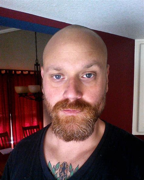 20 Reasons To Be Bald With Beard Machos Style Bald With Beard