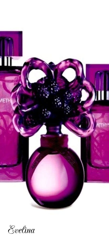 pin  diaemond  color purple perfume bottles shades  purple perfume