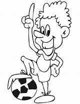 Soccer Coloring Pages sketch template