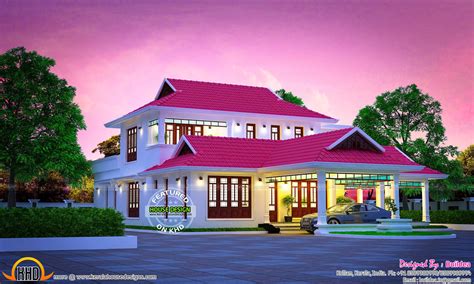 stunning kerala traditional house kerala home design  floor plans  dream houses