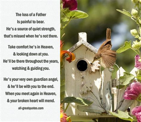inspirational quotes loss  father quotesgram