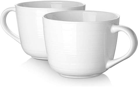 amazonde dowan kaffeetasse keramik suppentassen mit griffen  ml