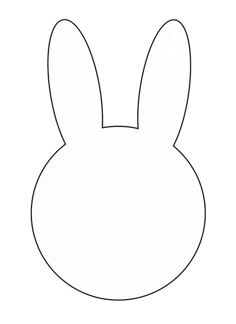 bunny template  print gif simasbos