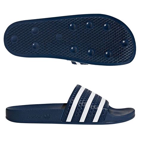 adidas adilette sandal navywhite soccer village