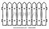 Fence Coloring Wooden Vector Pages Stock Colouring Books Neighbor Fences Shutterstock Bing Quality High Binged Fencing Template Lightbox Save sketch template