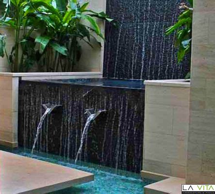 water features design dubai la vita landscaping  pools pool