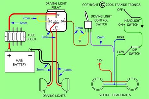 pretty narva  relay wiring diagram  electrical diagram electrical circuit diagram
