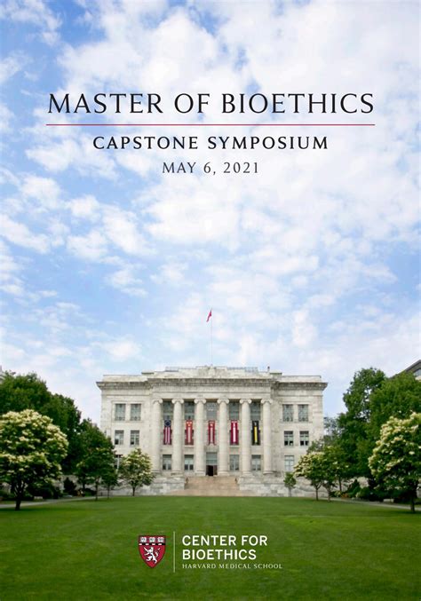 master  bioethics capstone project book  harvardbioethics issuu
