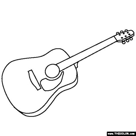guitar coloring page coloring pages pinterest coloring coloring