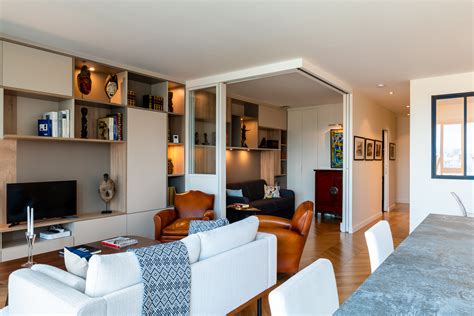 appartement avec chambres en  jour architecte dinterieur paris
