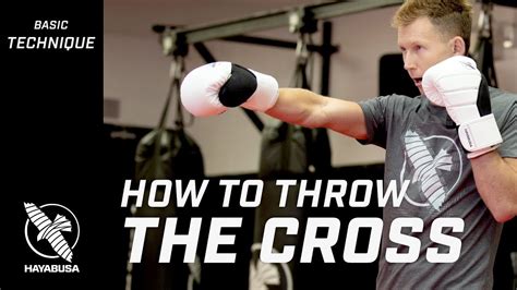 throw  cross striking basics series kickboxing youtube