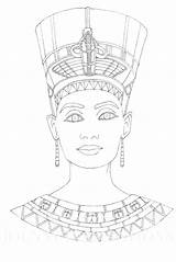 Cleopatra Coloring Pages Color Getdrawings Getcolorings Print sketch template